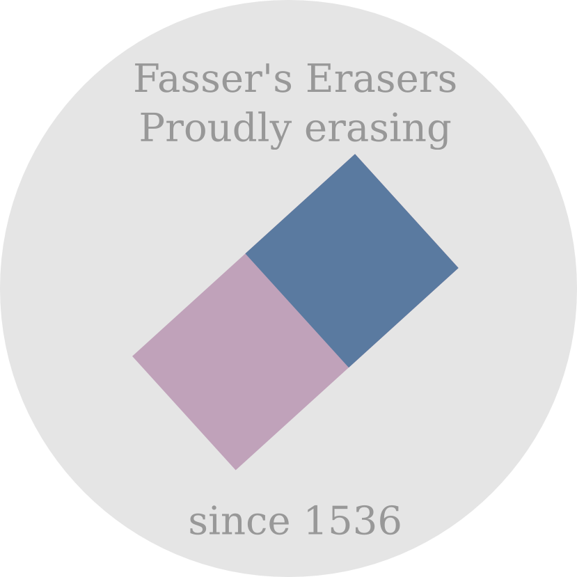 Fasser's Erasers logo